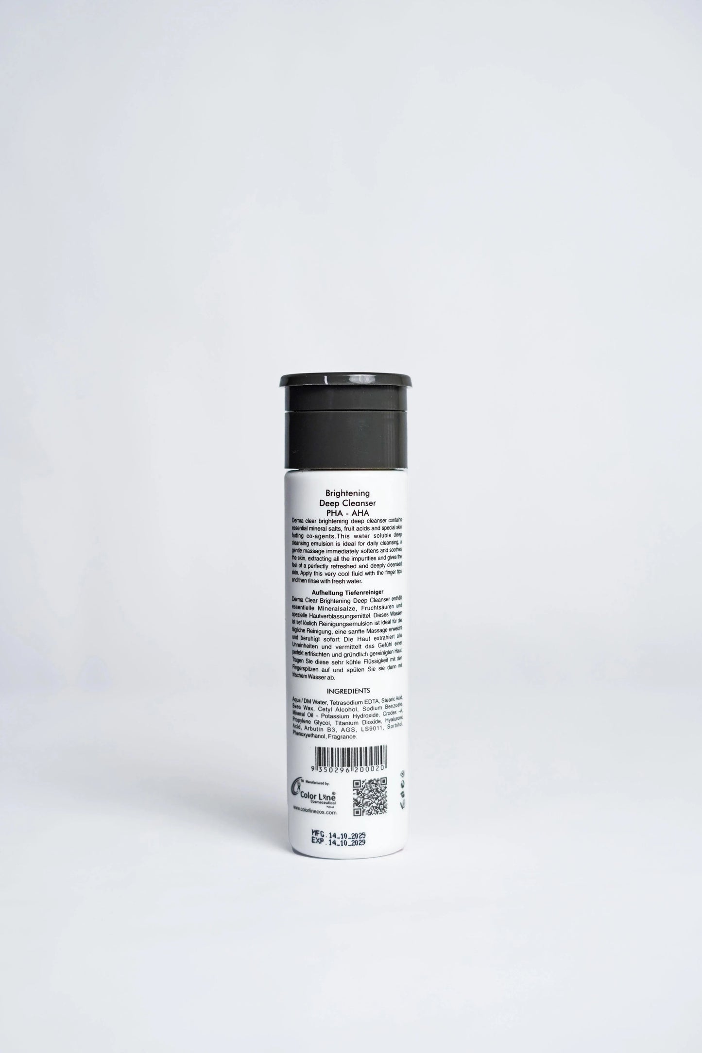 Derma Clear Brightening Deep Cleanser (150 ml) - Colorline Cosmeceutical