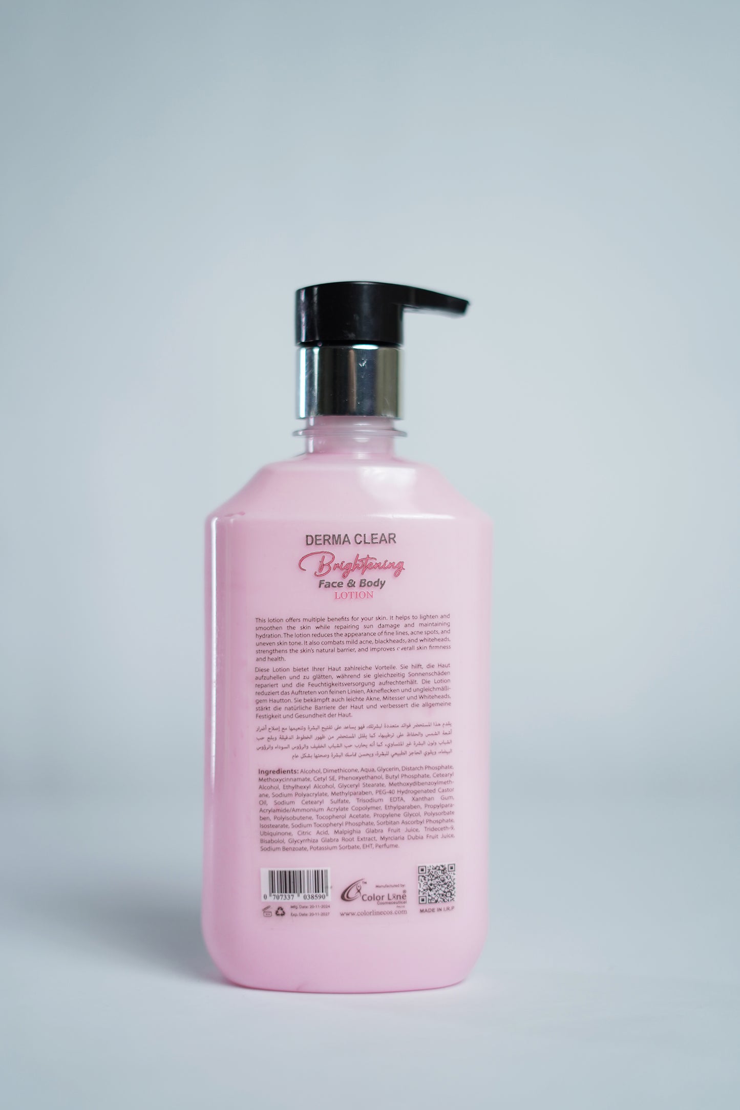 Derma Clear Brightening Face & Body Lotion (500ml)