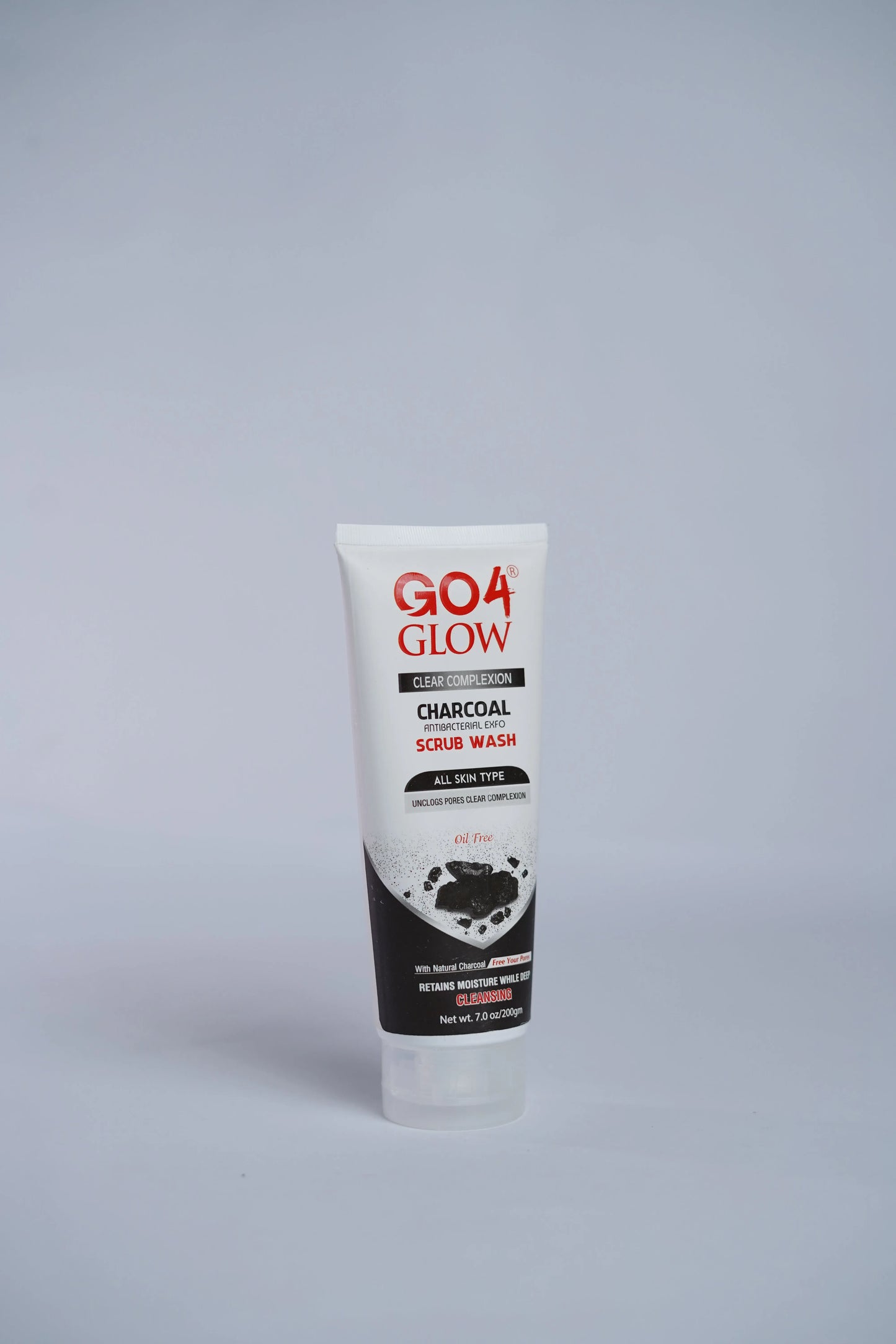 Go4Glow Charcoal Scrub Wash 200ml