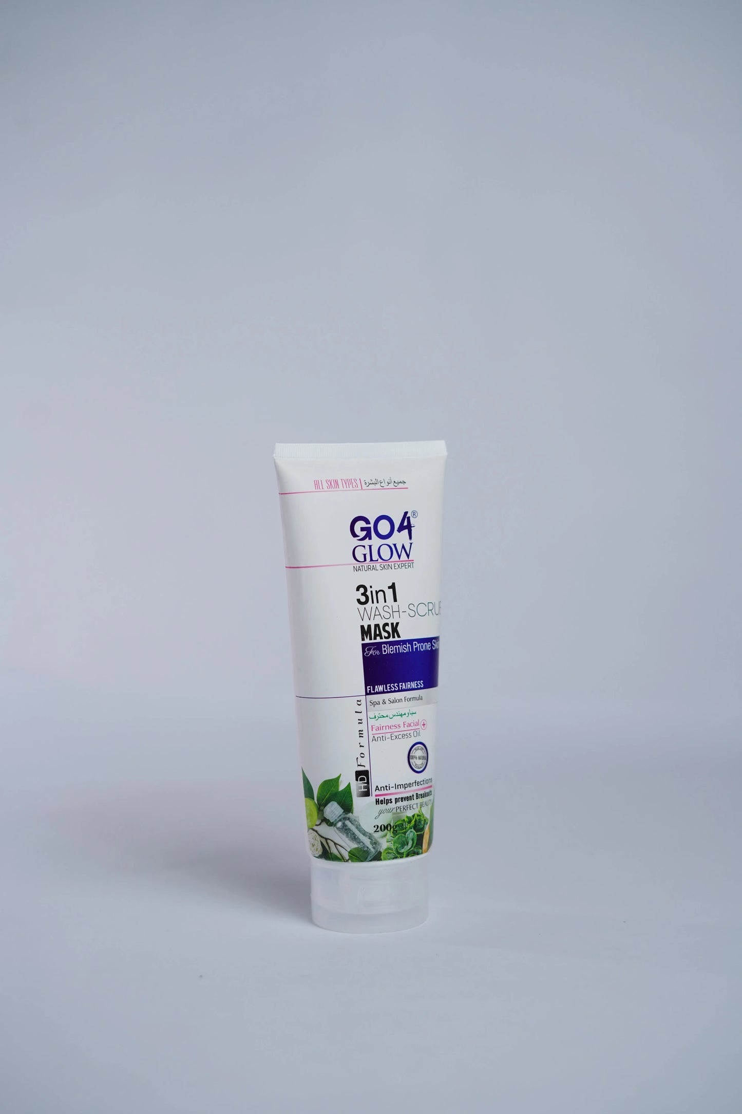 Go4Glow 3in1 (Wash+Scrub+Mask) (200ml)