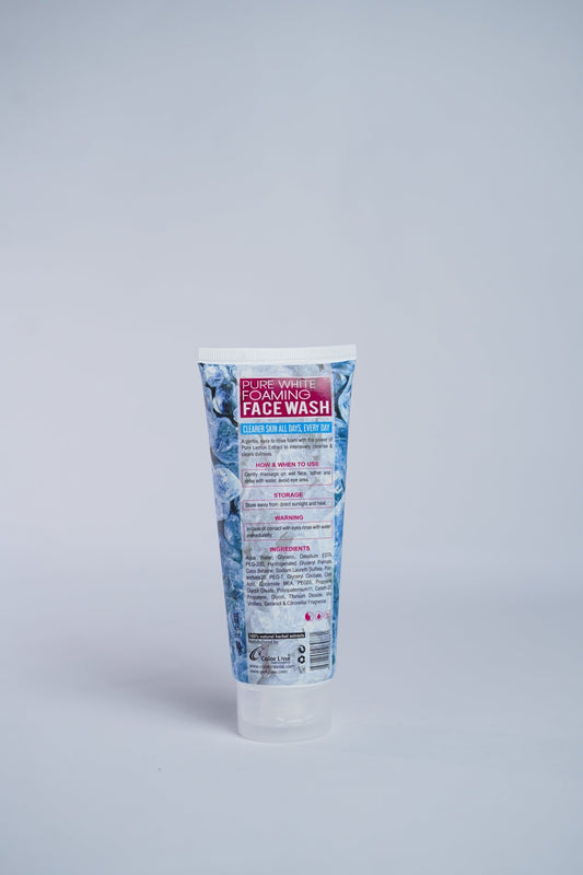 Go4Glow Pure White Foaming Face Wash (200gm) - Colorline Cosmeceutical
