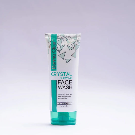 Crystal Glowing Face Wash for Bright & Clear Skin | Derma Clear 100ml - Colorline Cosmeceutical