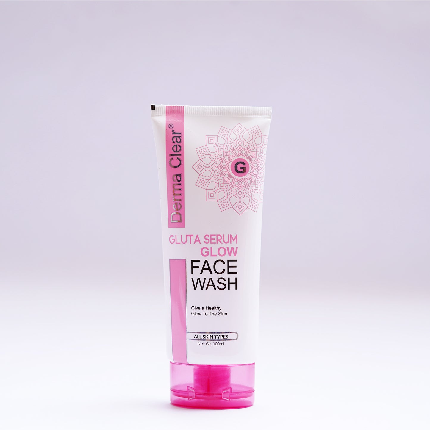 Gluta Serum Glow Face Wash for Bright Skin | Derma Clear 100ml
