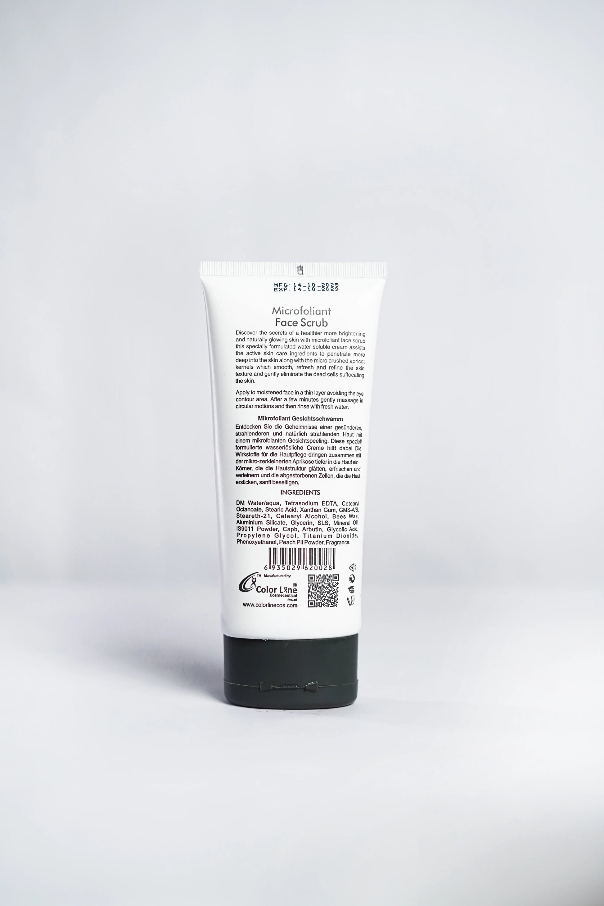 Derma Clear Microfoliant Face Scrub (200 ml) - Colorline Cosmeceutical