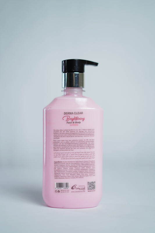 Derma Clear Brightening Face & Body Lotion (500ml)