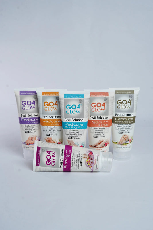 Go4Glow Pedicure Set (6 Tubes/Products)