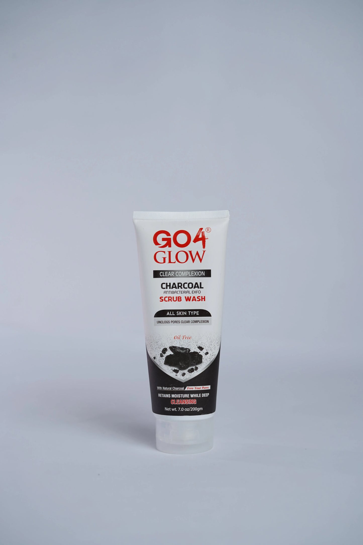 Go4Glow Charcoal Scrub Wash 200ml