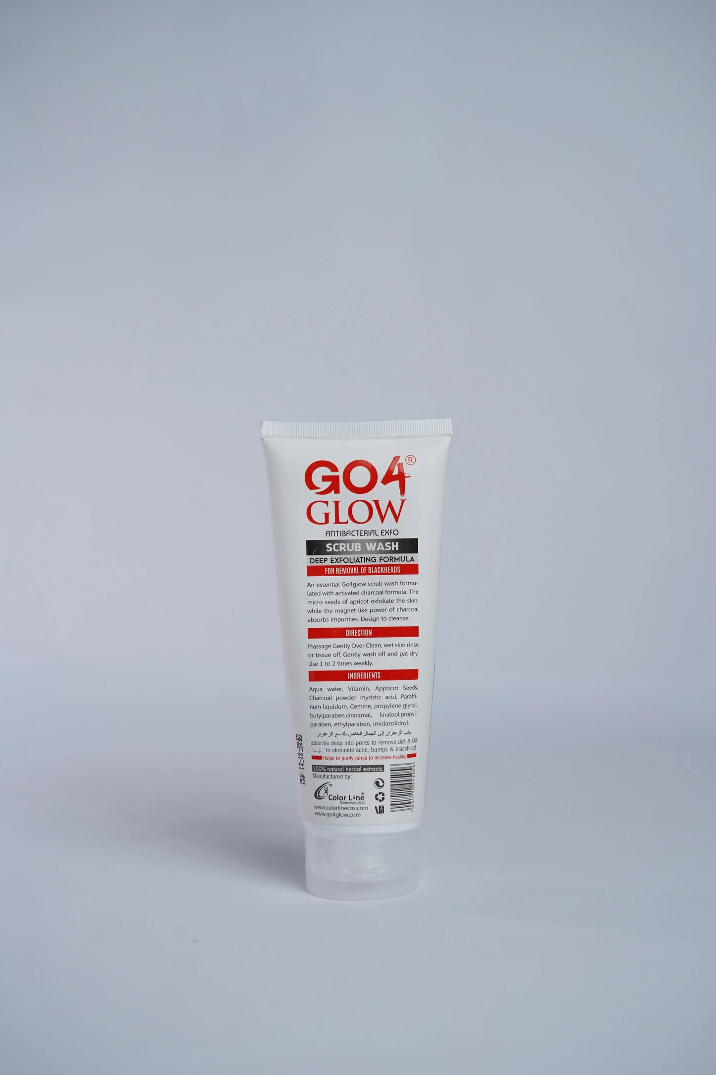 Go4Glow Charcoal Scrub Wash 200ml