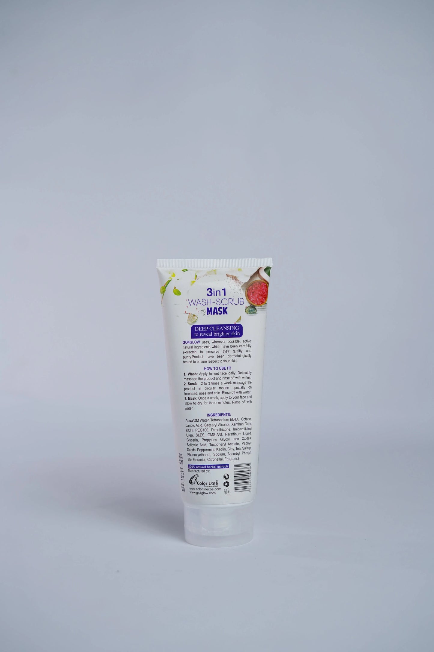 Go4Glow 3in1 (Wash+Scrub+Mask) (200ml)