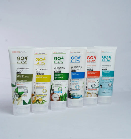 Go4Glow Professional Facial Set (7 Tubes)