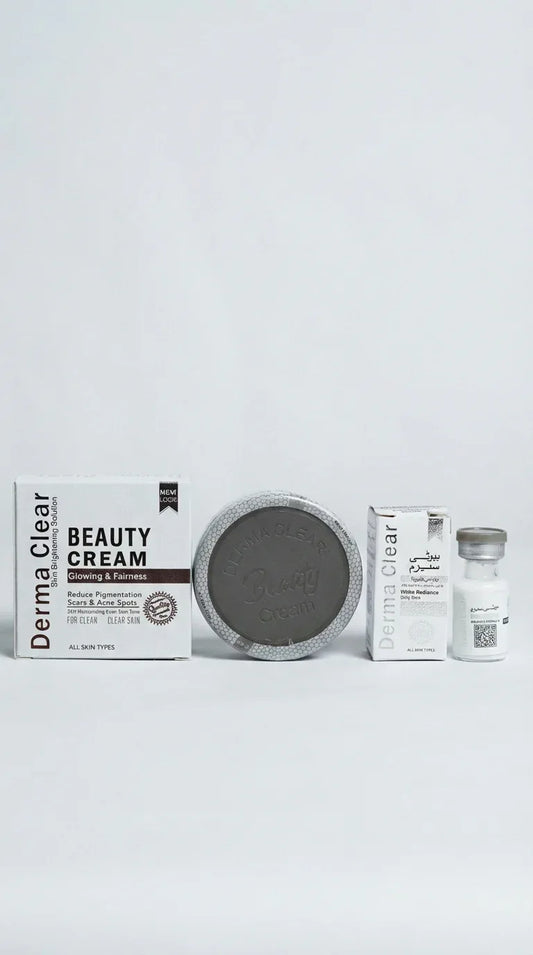 Derma Clear Beauty Cream Set with Serum in Pakistan