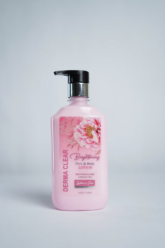 Derma Clear Brightening Face & Body Lotion (500ml) - Colorline Cosmeceutical