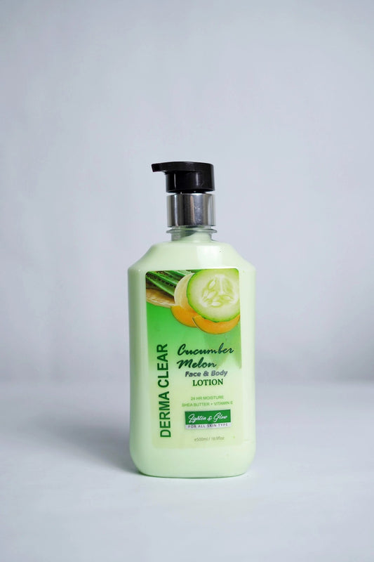 Derma Clear Cucumber Body Lotion (500ml) - Colorline Cosmeceutical