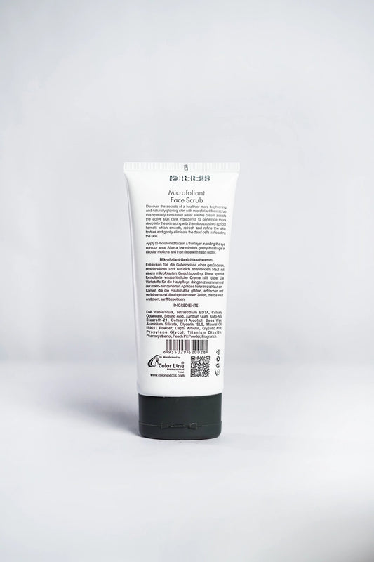 Derma Clear Microfoliant Face Scrub (200 ml) - Colorline Cosmeceutical