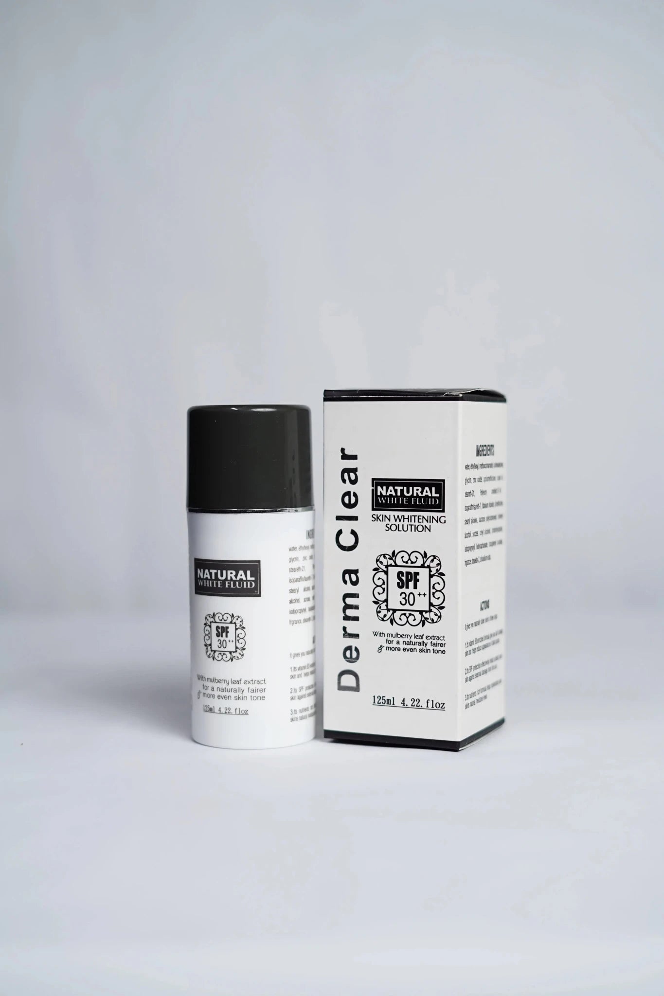 Derma Clear Natural White Fluid (125 ml) - Colorline Cosmeceutical