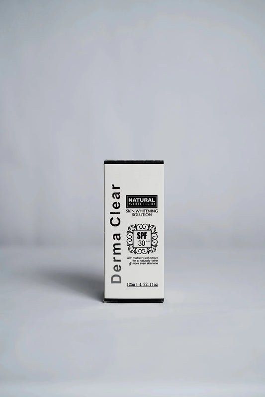 Derma Clear Natural White Fluid (125 ml) - Colorline Cosmeceutical