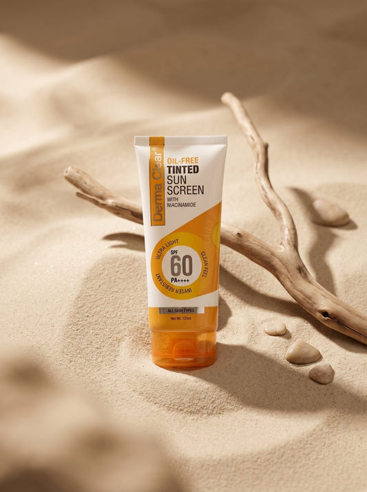 Derma Clear Oil-Free Tinted Sunscreen SPF 60 PA+++ 120ml