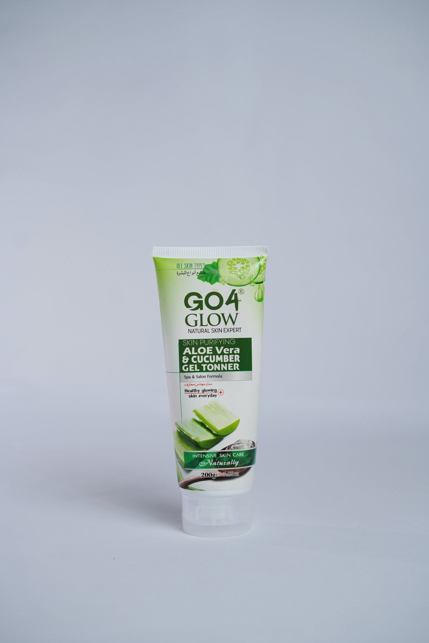 Go4Glow Aloe Vera & Cucumber Gel Tonner (200gm) - Colorline Cosmeceutical