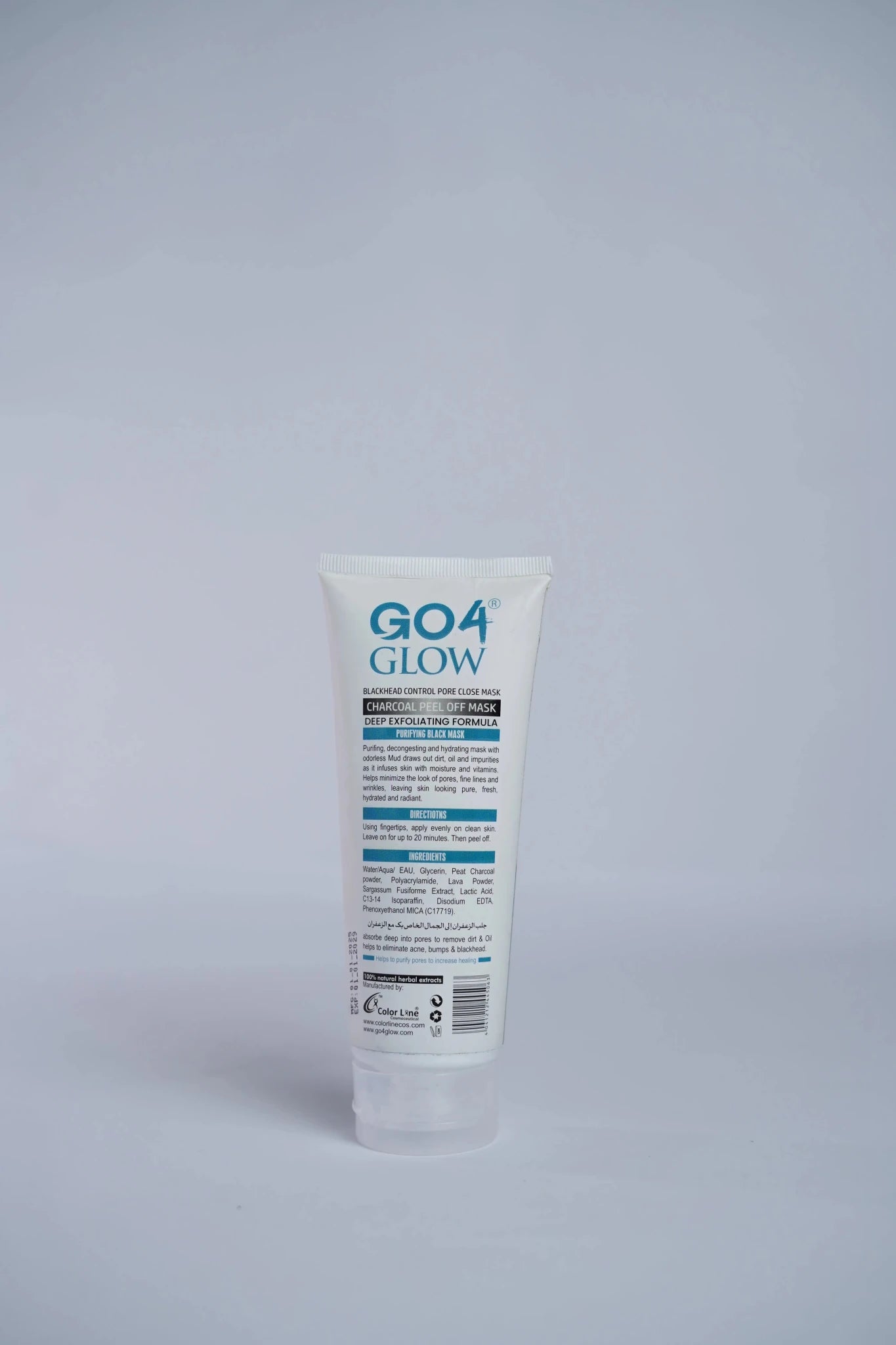 Go4Glow Charcoal Mask 200ml - Colorline Cosmeceutical