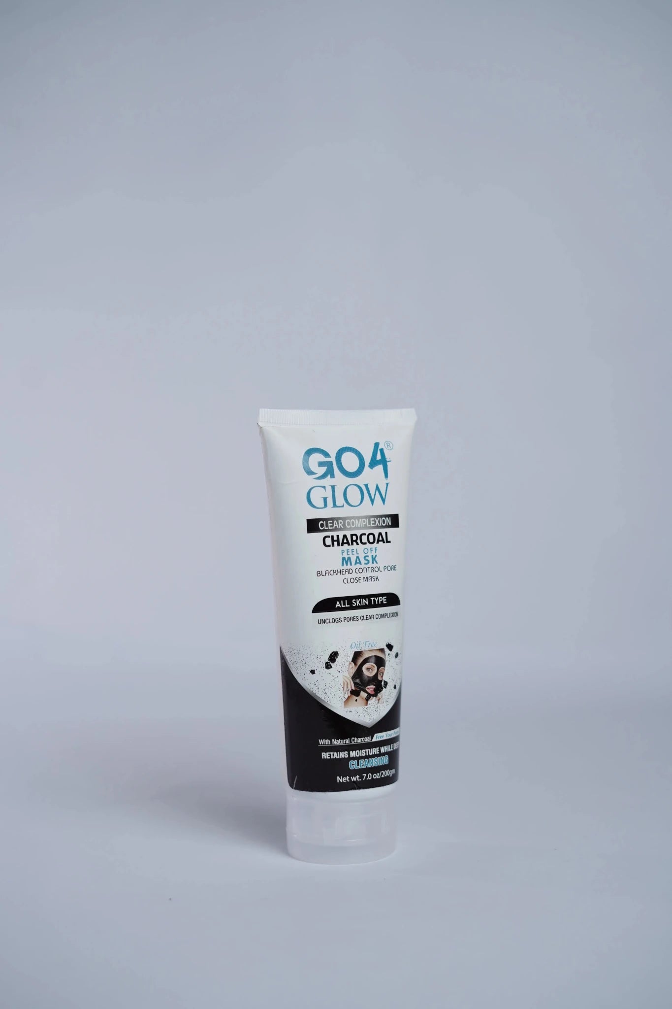 Go4Glow Charcoal Mask 200ml - Colorline Cosmeceutical