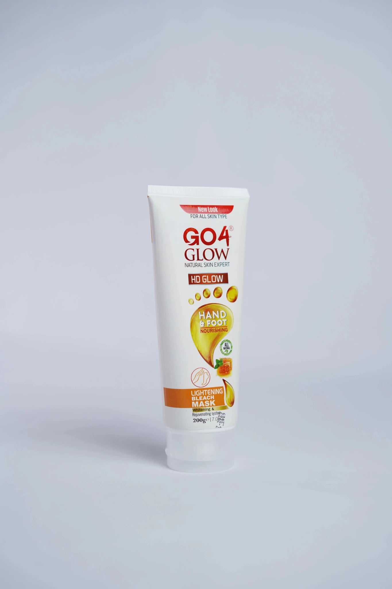 Go4Glow Hand and Foot Bleach Mask 200ml - Colorline Cosmeceutical