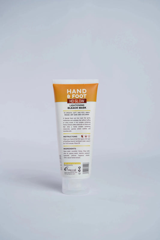 Go4Glow Hand and Foot Bleach Mask 200ml - Colorline Cosmeceutical