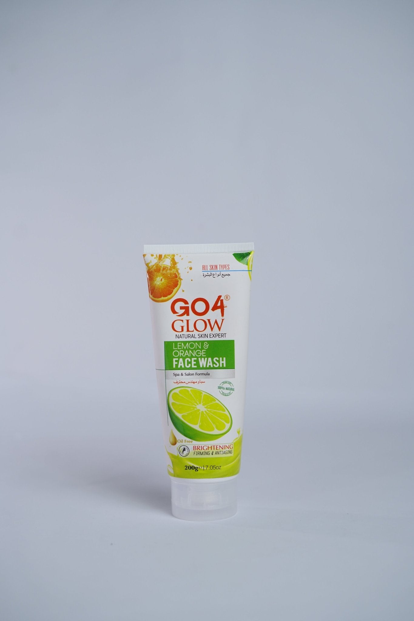 Go4Glow Lemon & Orange Face Wash (200gm) - Colorline Cosmeceutical