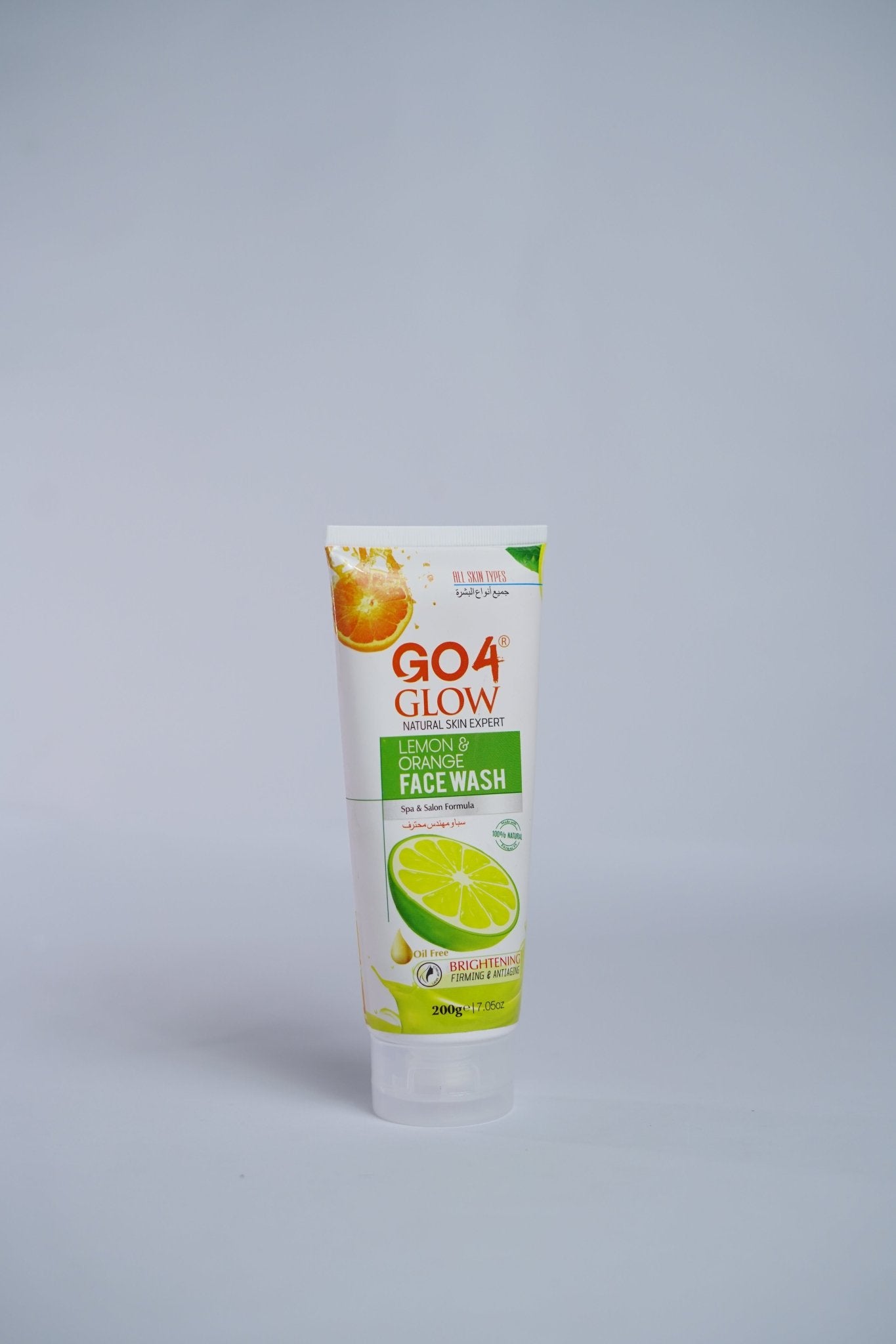 Go4Glow Lemon & Orange Face Wash (200gm) - Colorline Cosmeceutical