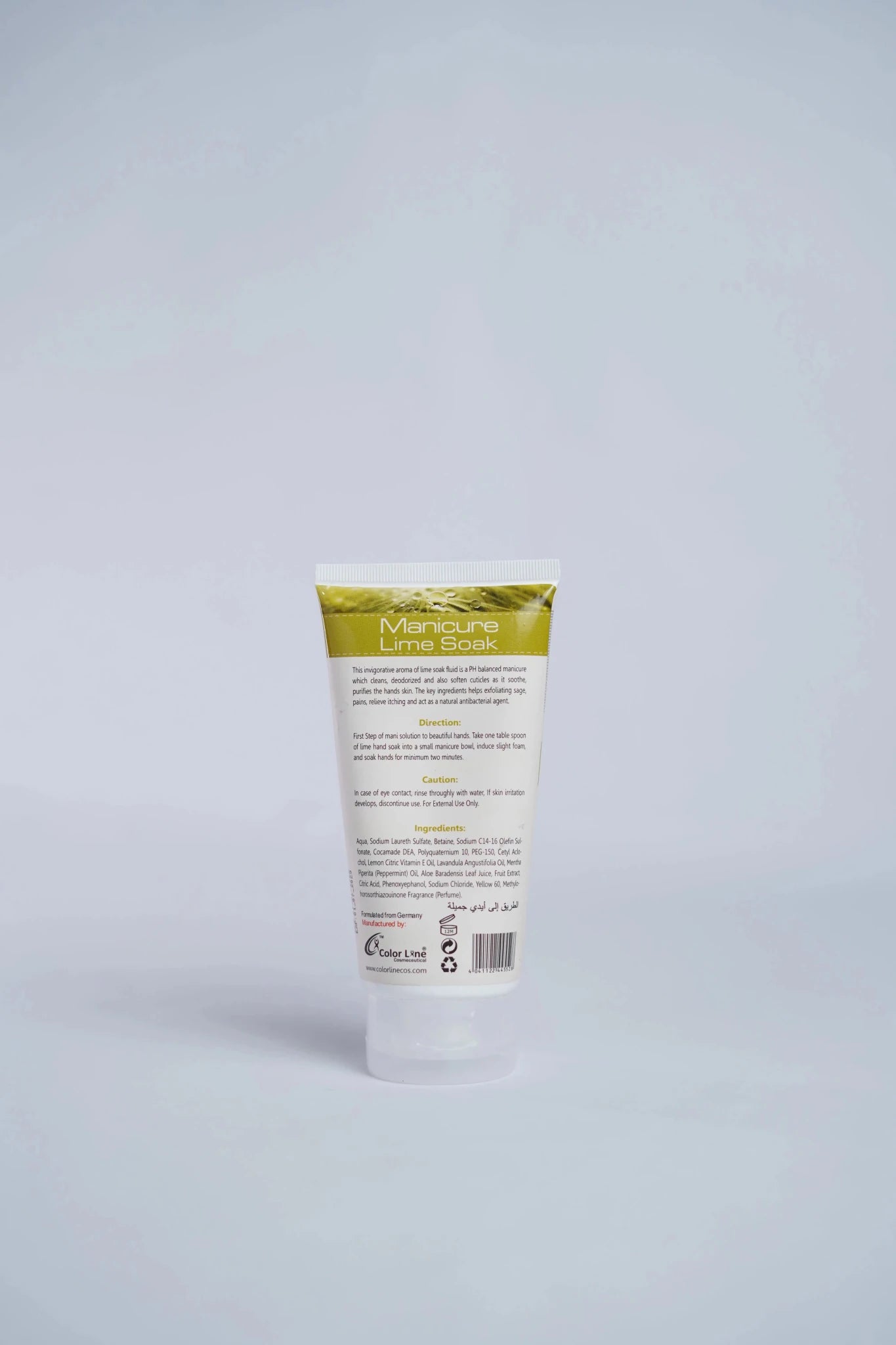 Go4Glow Manicure Lime Soak (150ml) - Colorline Cosmeceutical