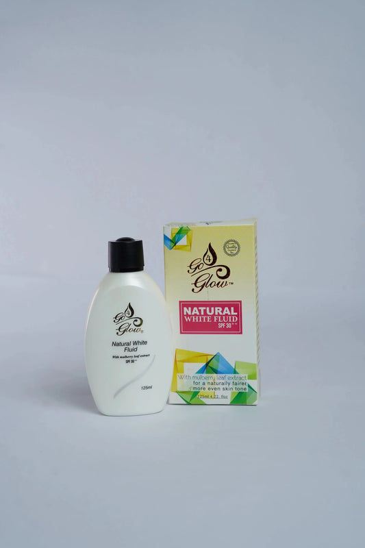 Go4Glow Natural White Fluid 125 ml - Colorline Cosmeceutical