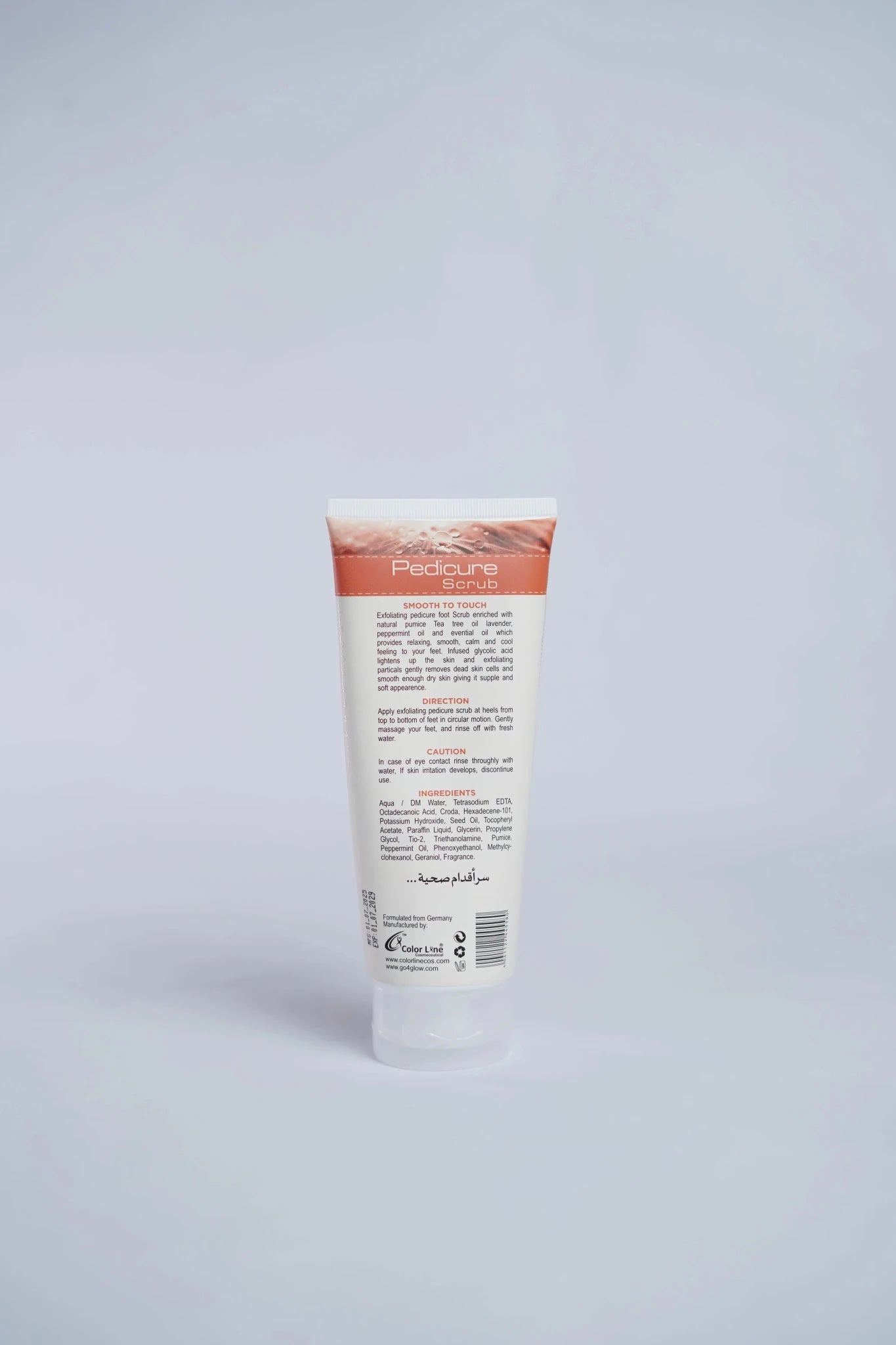 Go4Glow Pedicure Scrub (200 ml) - Colorline Cosmeceutical