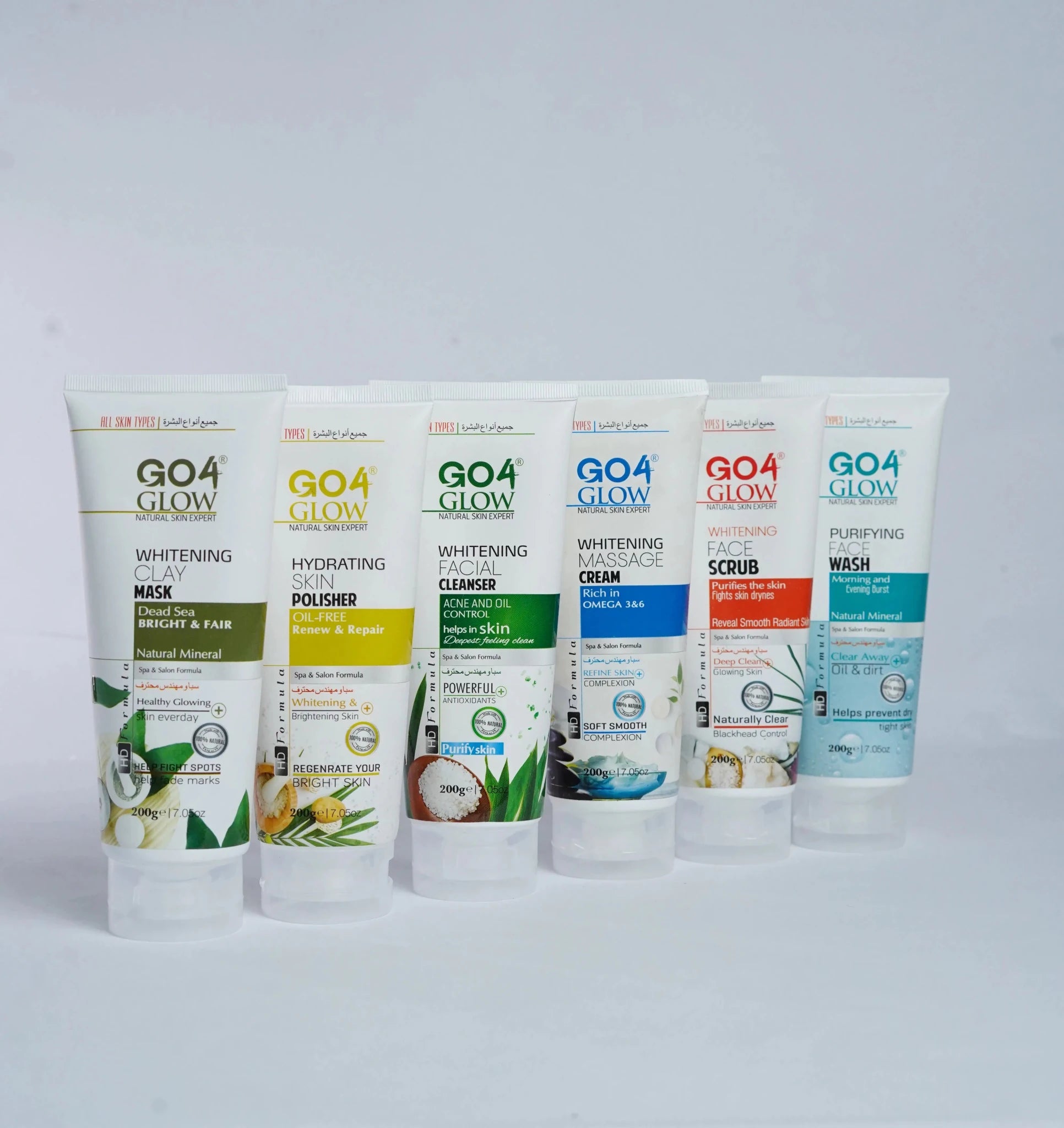 Go4Glow Professional Facial Set (200ml) - Colorline Cosmeceutical