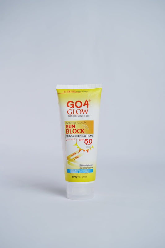 Go4Glow Sun Block Cream SPF 50+++ - Colorline Cosmeceutical