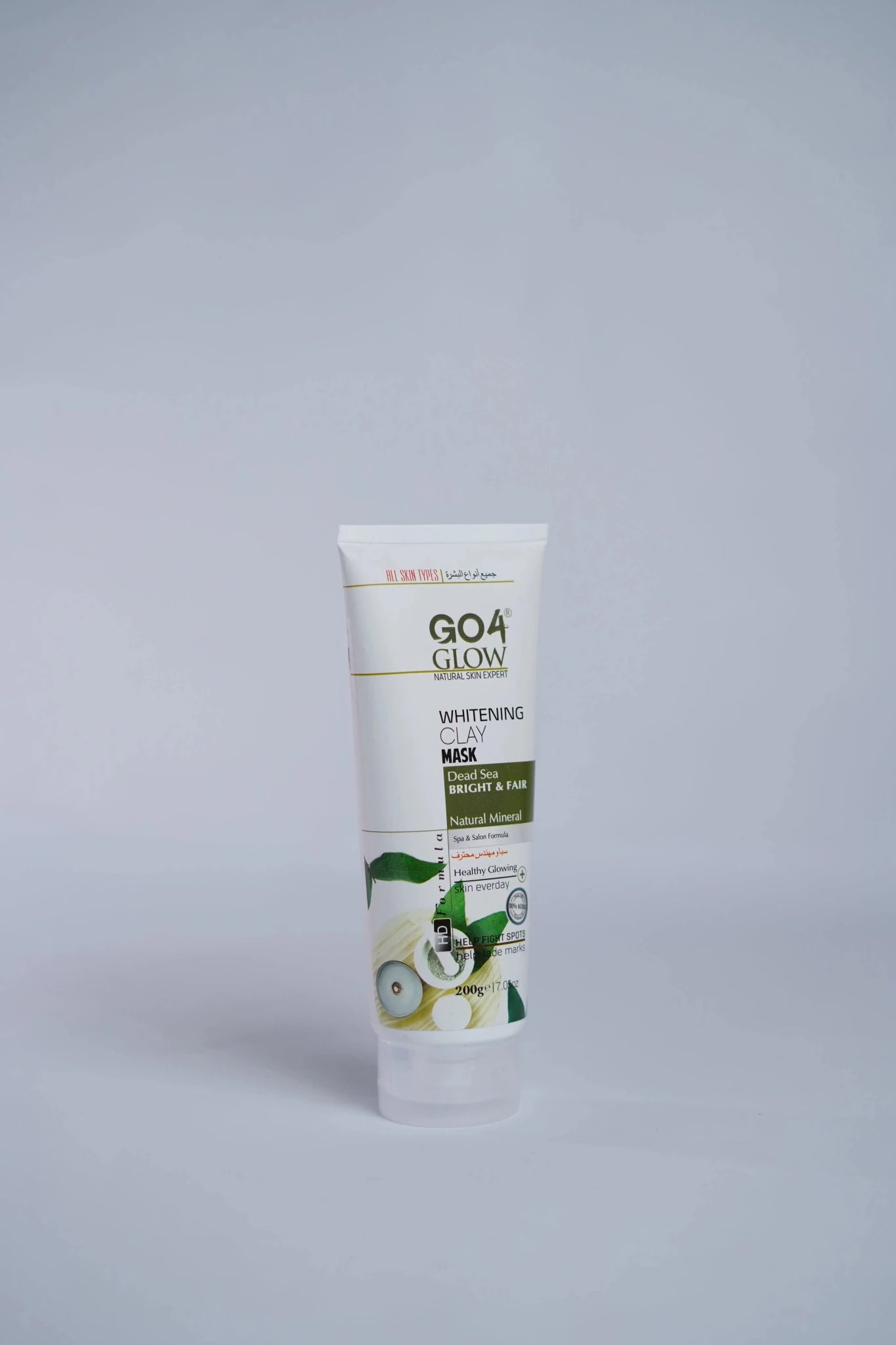 Go4Glow Whitening Clay Mask (200 gm) - Colorline Cosmeceutical