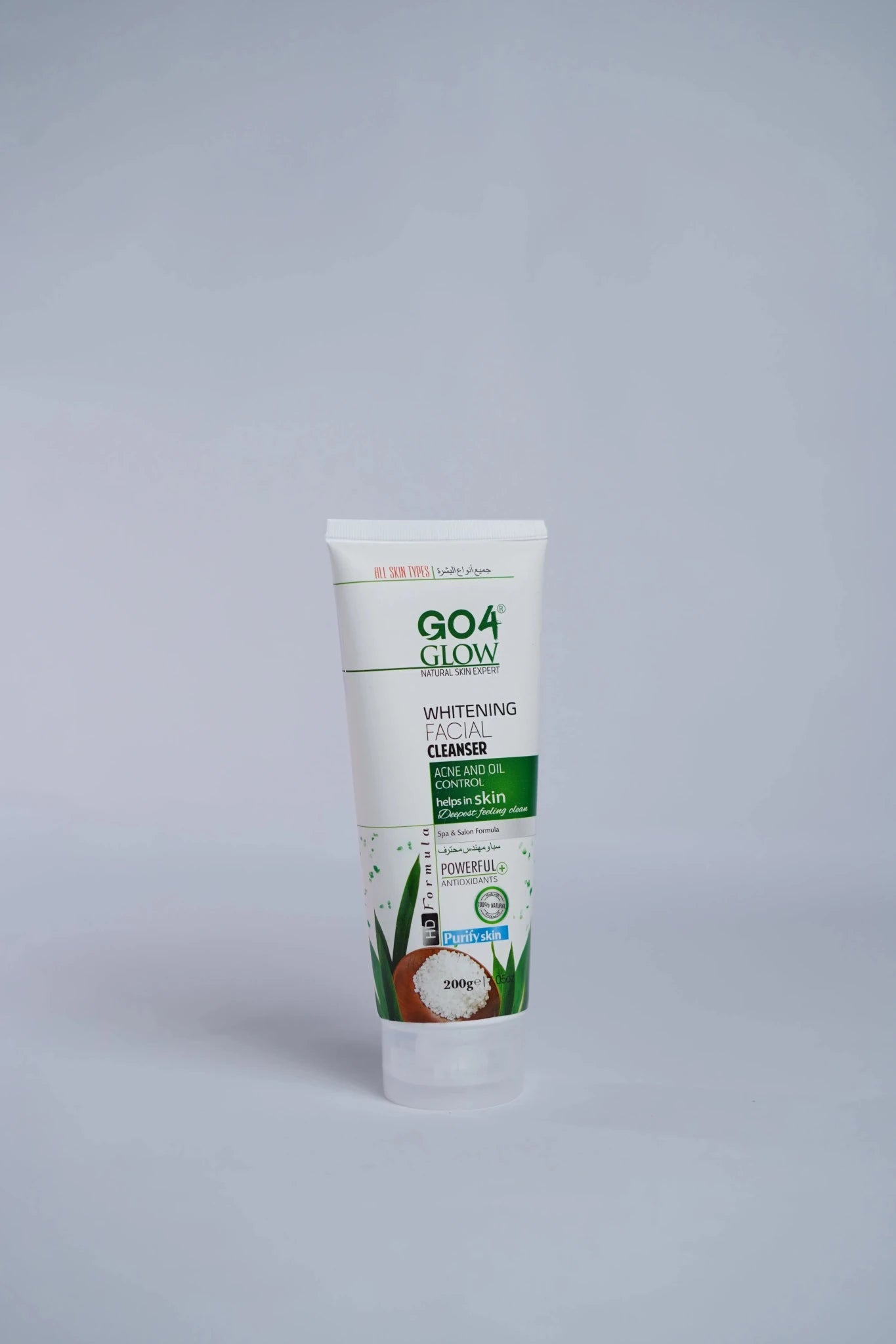 Go4Glow Whitening Facial Cleanser (200ml) - Colorline Cosmeceutical
