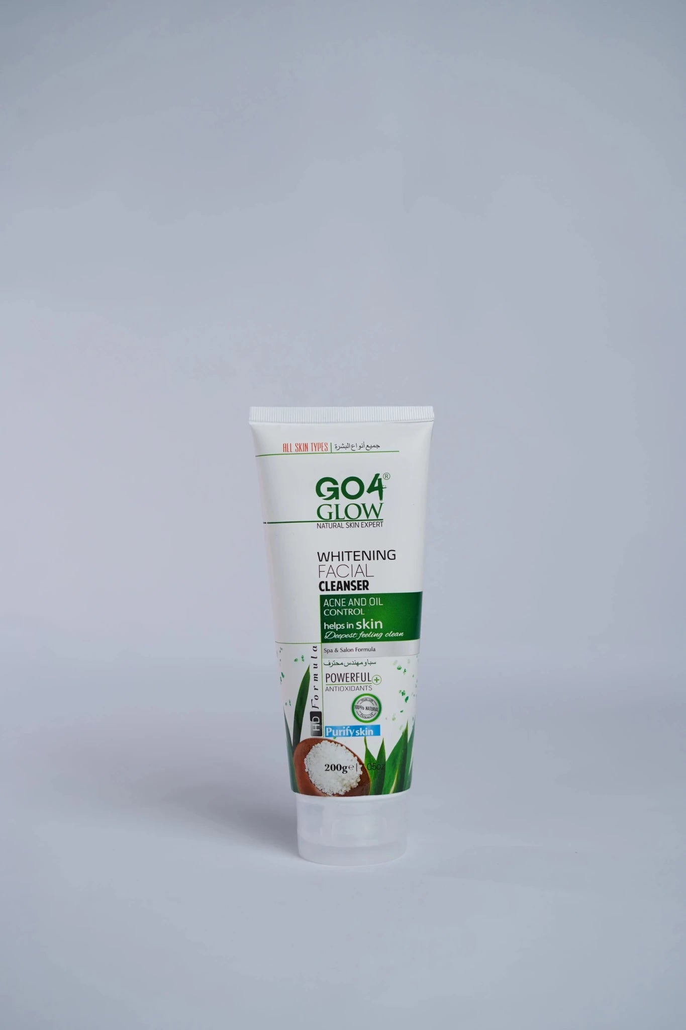 Go4Glow Whitening Facial Cleanser (200ml) - Colorline Cosmeceutical