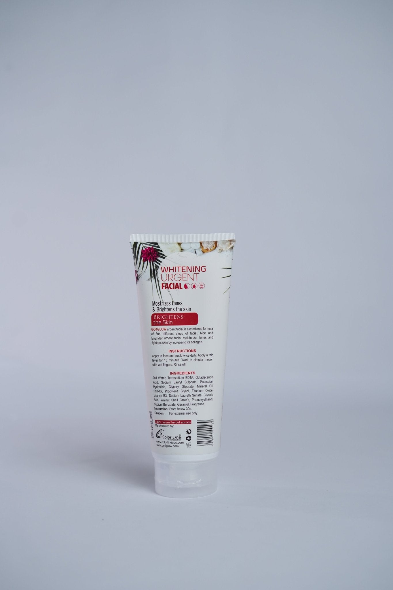 Go4Glow Whitening Urgent Facial (200gm) - Colorline Cosmeceutical