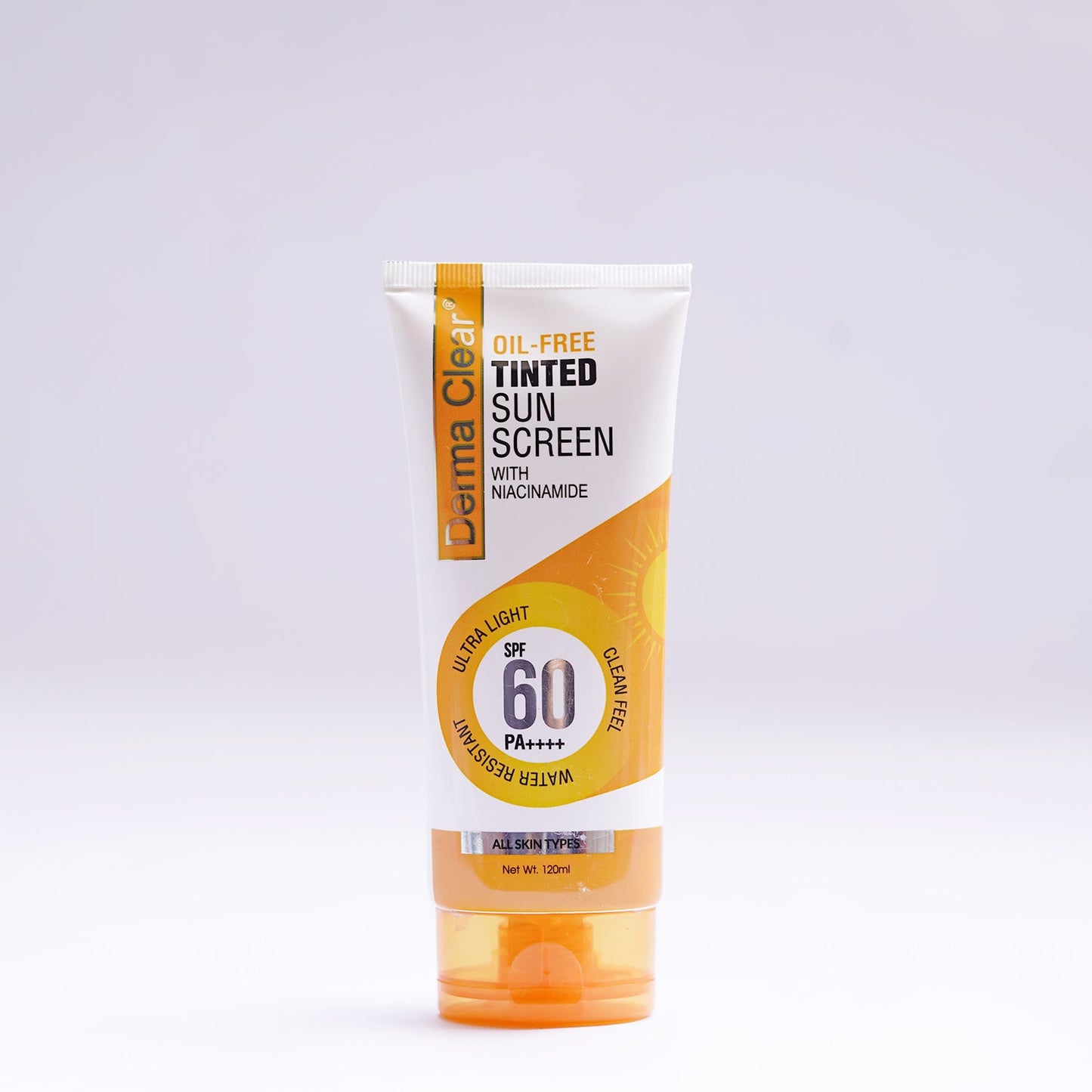 Tinted Sunscreen(Water Proof/Oil Free/8 Hour Lasting)SPF 60 PA+++| 120ml - Colorline Cosmeceutical